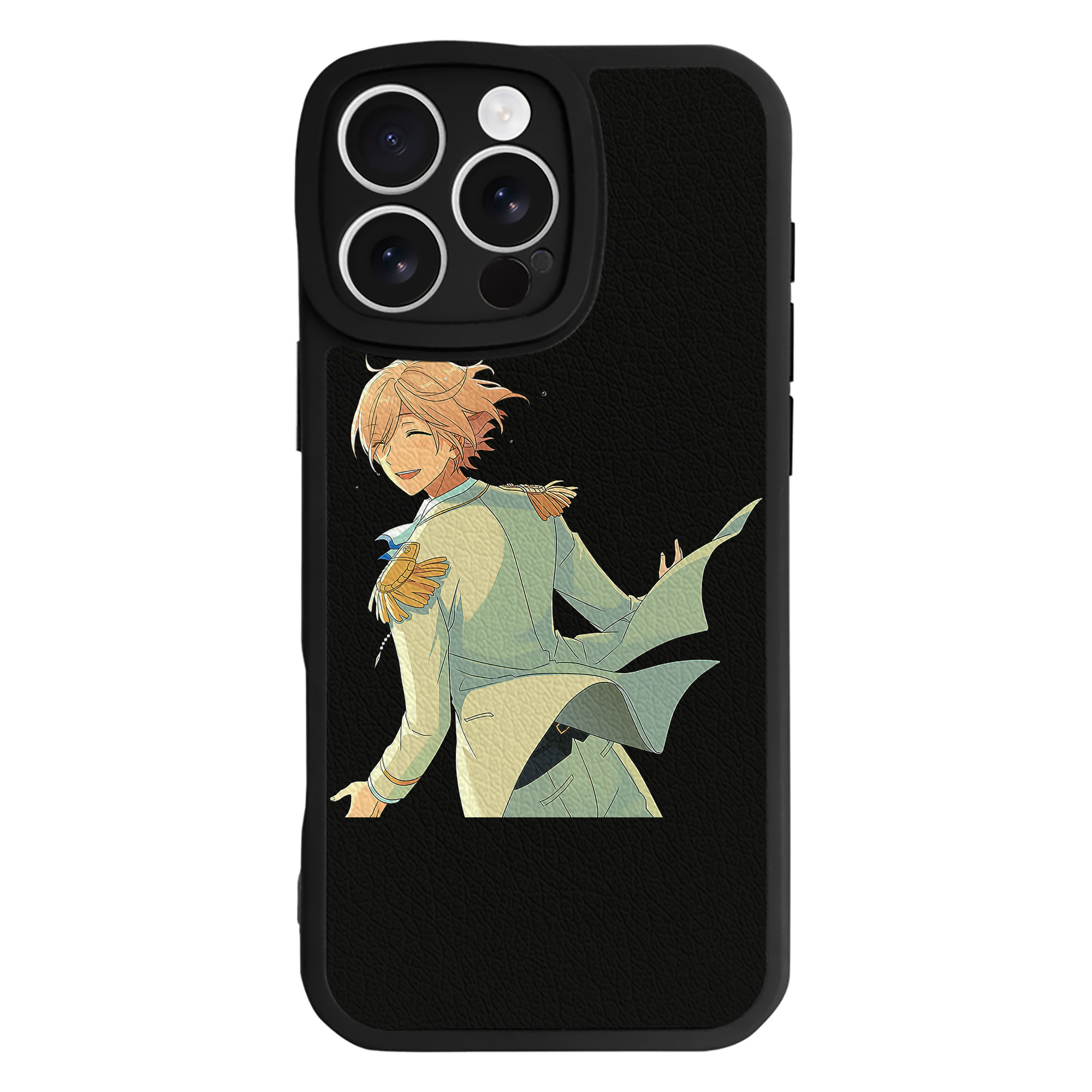 （画像用） あんさんぶるスターズ! Ensemble Stars 【iPhone 16シリーズ対応】シリコンスマホケース（レザー調） 材質：シリコン
